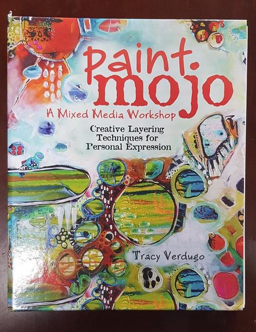 Paint mojo, mixed media workshop, Boeken, Hobby en Vrije tijd, Zo goed als nieuw, Verzenden