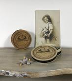 Frans doosje Fabriqué à la Gare vol drijf lontjes, Antiek en Kunst, Curiosa en Brocante, Ophalen of Verzenden