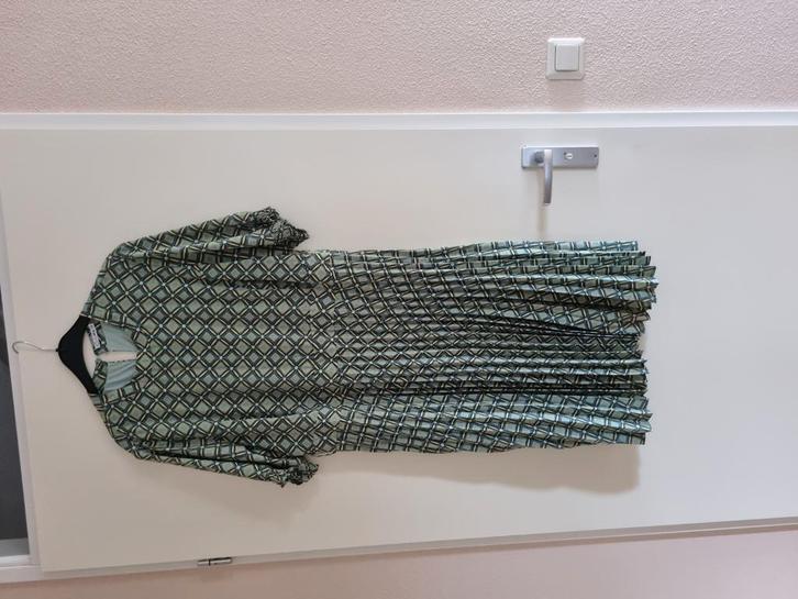 Mooie jurk van Cadadia, mt 46, Kleding | Dames, Jurken, Zo goed als nieuw, Maat 46/48 (XL) of groter, Groen, Knielengte, Ophalen of Verzenden