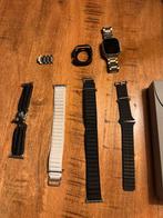 Apple watch ultra zgan met factuur en extra bandjes, Apple Watch ⌚️, IOS, Ophalen of Verzenden, Zo goed als nieuw