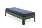 Auping Auronde bed 200x90, Ophalen, 90 cm, Eenpersoons, Zwart