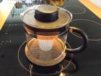 Bodum theepot losse (kruiden) thee, Huis en Inrichting, Keuken | Servies, Verzenden, Zo goed als nieuw, Glas, Effen