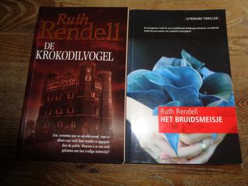 Ruth Rendell - 2 boeken - 1 euro per stuk beschikbaar voor biedingen