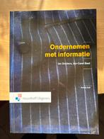 Ondernemen met informatie - Jan Snijders, Ophalen of Verzenden, Zo goed als nieuw, HBO