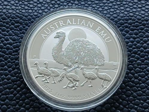 2025 Australia Emu 1 oz silver BU, Postzegels en Munten, Munten | Oceanië, Zilver, Ophalen of Verzenden