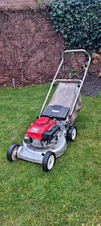 Leuke honda benzine loopmaaier met opvangzak, Tuin en Terras, Grasmaaiers, Ophalen, Cirkelmaaier, Honda, Gebruikt