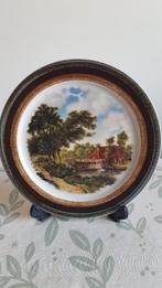 Gesigneerd porseleinen Wandsierbord van J.C. van Hunnik, Ophalen of Verzenden