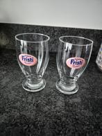 Vintage Neutricia Fristi De Fruitigste glazen 2 stuks, Ophalen of Verzenden, Zo goed als nieuw, Overige typen