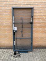 Auping Automat E55 elektrische spiraalbodem, Huis en Inrichting, Verstelbaar, 90 cm, Eenpersoons, Blauw