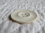 Mooie gegraveerde artdeco knoop, Ophalen of Verzenden, Zo goed als nieuw, Knoop of Knopen
