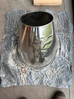 Loodslab Dubbelwandig Rookkanaal, Huis en Inrichting, Ophalen, Gebruikt, Hout, Houtkachel