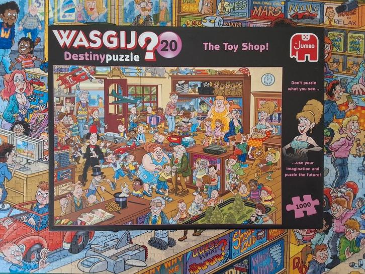 Wasgij legpuzzel 1000 st, serie Destiny nr 20, Speelgoedshop, Hobby en Vrije tijd, Denksport en Puzzels, Zo goed als nieuw, 500 t/m 1500 stukjes