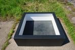 Polyester bloembak plantenbak 120x120x40 | Zwart of wit