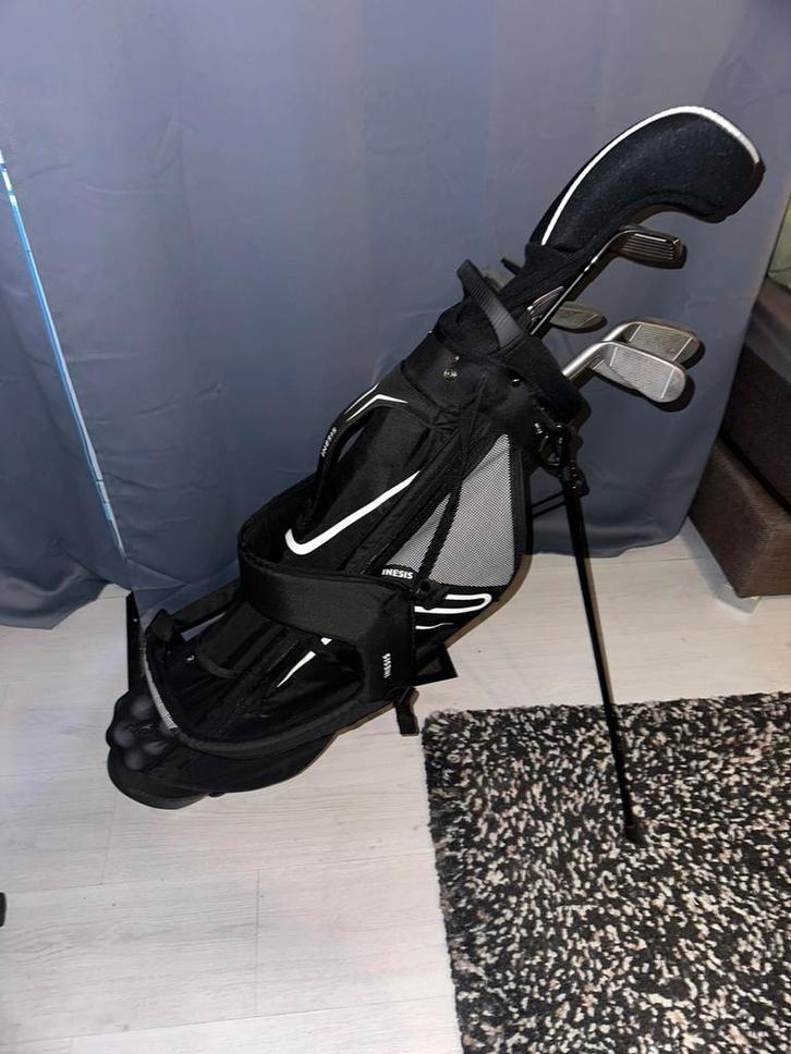 Complete INESIS 100 Golfset, Sport en Fitness, Golf, Zo goed als nieuw, Set, Ophalen of Verzenden
