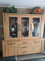 Grote buffetkast tweedelig, Huis en Inrichting, Gebruikt, 200 cm of meer, Ophalen of Verzenden, 200 cm of meer