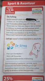 Zwembad de Scheg 7.50 euro korting pp, Drie personen of meer, Kortingsbon