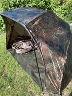 Sonik Opti-Cam 60" Oval Brolly incl bijpassend Front, Watersport en Boten, Hengelsport | Karpervissen, Ophalen, Zo goed als nieuw