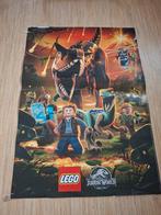 Lego Jurrasic World mega poster 48x68 goede staat, Ophalen of Verzenden, Zo goed als nieuw, A1 t/m A3, Rechthoekig Staand