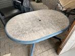 Gratis tuintafel Hartman vandaag ophalen, Tuin en Terras, Ophalen, Gebruikt, Rechthoekig, Kunststof