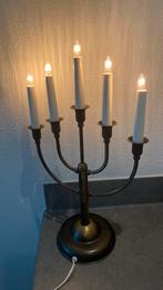 Vintage kandelaar brons, Antiek en Kunst, Ophalen of Verzenden, Koper of Brons