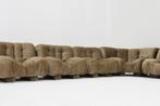 Vintage Italiaanse modulaire bank Rossi di Albizzate, Huis en Inrichting, Banken | Bankstellen, Vintage, design, Hoekbank, 300 cm of meer