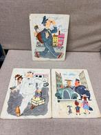 Vintage Playskool Puzzels - USA Nostalgie!, Ophalen of Verzenden, Gebruikt