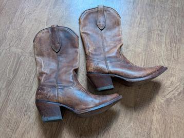Josephine size 7 echte cowboy boots USA beschikbaar voor biedingen