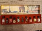 Vintage Parfum Miniaturen Set - Parijs, Verzamelen, Parfumverzamelingen, Ophalen of Verzenden, Gebruikt