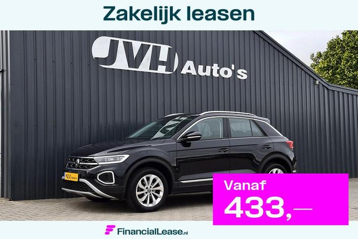 Volkswagen T-Roc 1.5 TSi 150pk AUT/DSG Sport Style 06-2024 |, Auto's, Volkswagen, Bedrijf, Lease, Financial lease, T-Roc, ABS