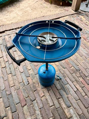 Campingaz skottelbraai 50cm + gasfles 907 (30%) beschikbaar voor biedingen