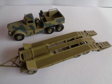 Corgi Diamond T 980 series Truck + Tank Transporter, 1/43 beschikbaar voor biedingen