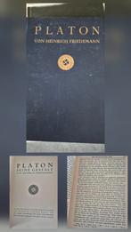 Platon von Heinrich Friedemann - Zeldzame Uitgave, Ophalen of Verzenden, Gelezen, Heinrich Friedemann, Nederland