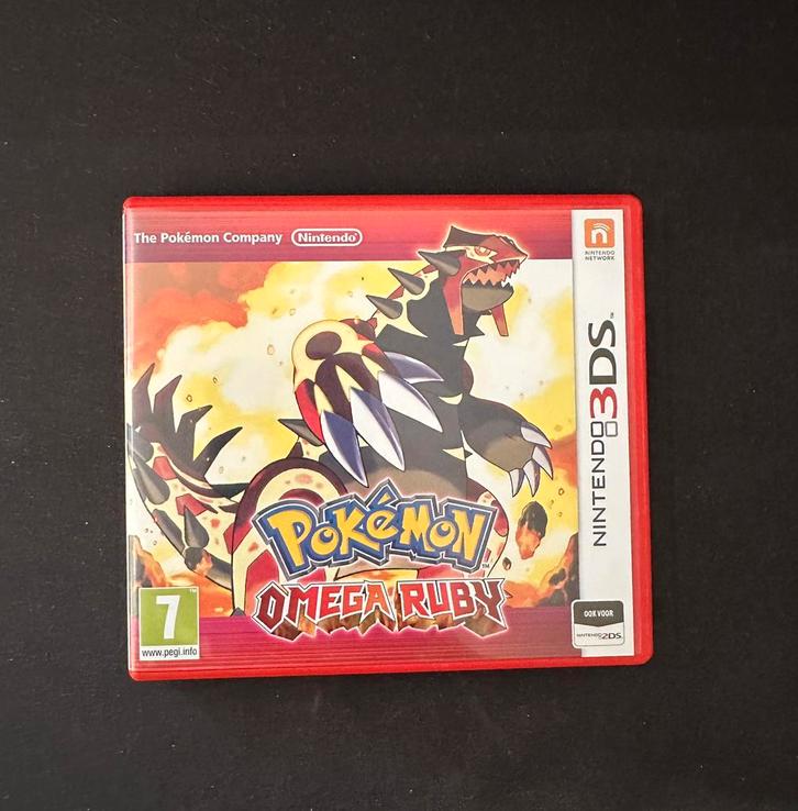 Pokemon omega ruby nintendo 3ds compleet, Spelcomputers en Games, Games | Nintendo 2DS en 3DS, Zo goed als nieuw, 1 speler, Vanaf 3 jaar