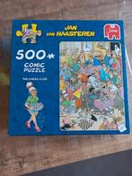 Jan van Haasteren puzzel 500 stukjes, de schaakclub, Hobby en Vrije tijd, Denksport en Puzzels, Ophalen of Verzenden, 500 t/m 1500 stukjes
