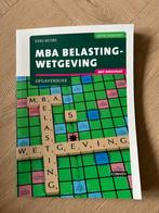 MBA Belastingwetgeving Opgavenboek 2016/2017 - Kees Jacobs, Boeken, Ophalen of Verzenden, Beta, Zo goed als nieuw, HBO