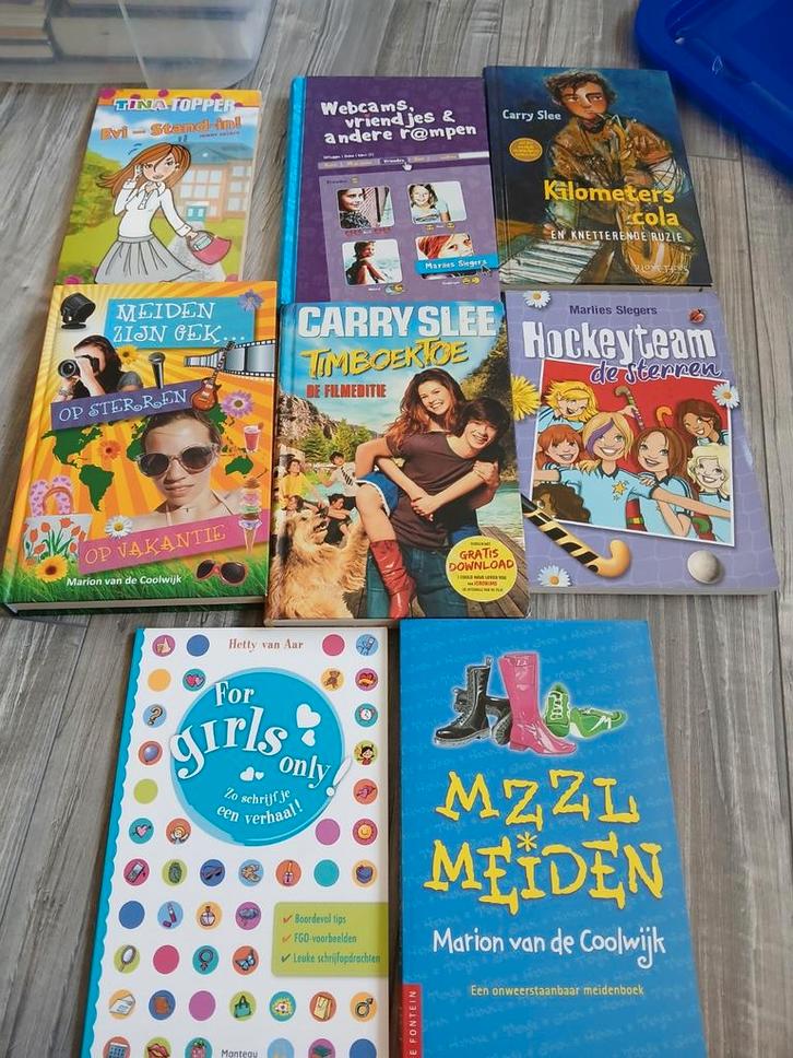 Stapeltje meidenboeken, Boeken, Kinderboeken | Jeugd | onder 10 jaar, Gelezen, Fictie algemeen, Ophalen of Verzenden
