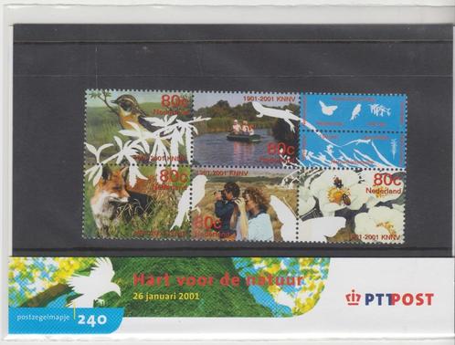 Postzegelmapje Hart voor de natuur, Postzegels en Munten, Postzegels | Nederland, Postfris, Na 1940, Verzenden