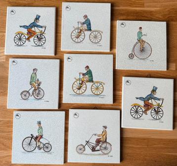 Antiek / vintage Gazelle Fiets tegeltjes 1821 t/m 1921 beschikbaar voor biedingen