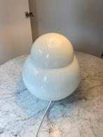 Daruma Fontana Arte tafellamp XLmelkglas puntgaaf., Ophalen, Zo goed als nieuw, Minder dan 50 cm
