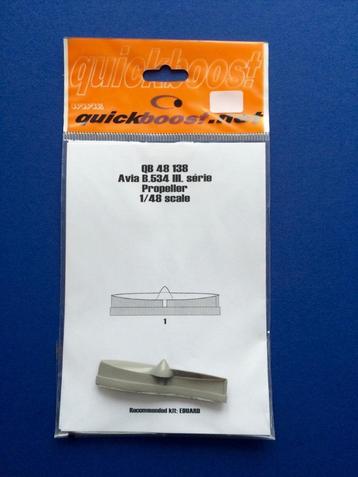 Quickboost	48138	Avia B-534 III.serie Propeller for Edu 1/48 beschikbaar voor biedingen