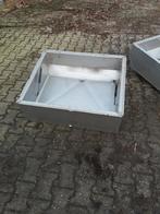 2 Hiwa Rvs spoelbakken, Ophalen, Gebruikt, 50 tot 100 cm, Minder dan 100 cm