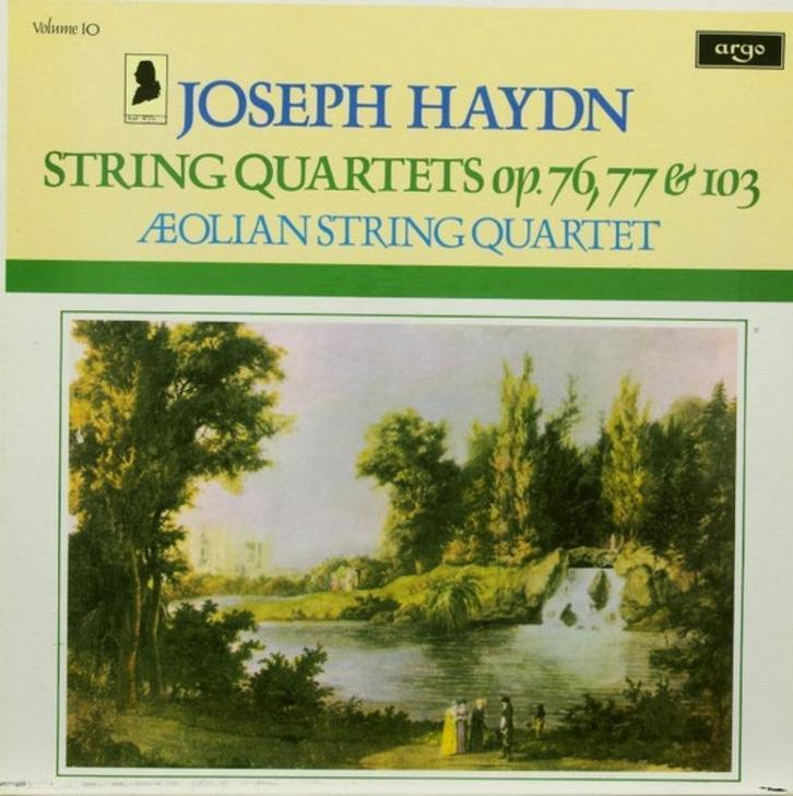 Haydn Aeolian String Quartet–String Quartets Op76 77 103 4LP, Cd's en Dvd's, Vinyl | Klassiek, Zo goed als nieuw, Classicisme