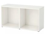 BESTA Basiselement Wit 120x40x64 cm, Ophalen, Met plank(en), Kunststof, 100 tot 150 cm
