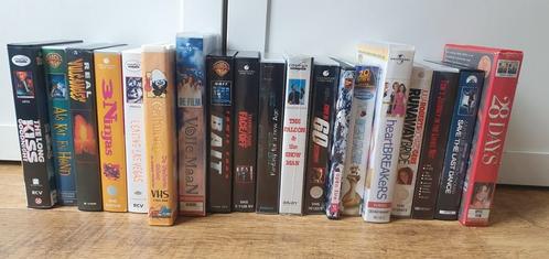18 vhs videoband originele films als set, Cd's en Dvd's, VHS | Film, Gebruikt, Alle leeftijden, Ophalen of Verzenden