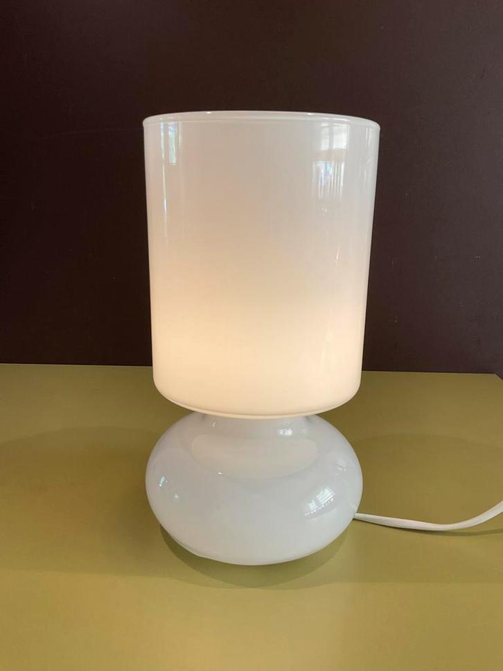 Ikea Lykta wit in zeer goede staat, Huis en Inrichting, Lampen | Tafellampen, Zo goed als nieuw, Minder dan 50 cm, Ophalen of Verzenden