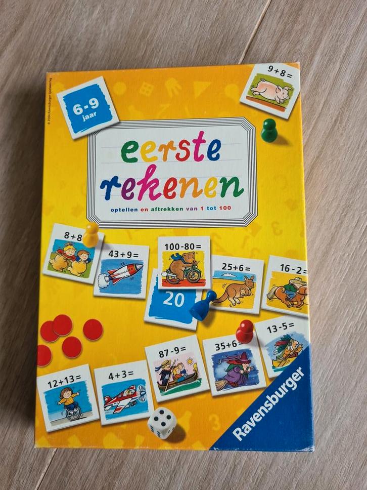 Eerste Rekenen - Ravensburger, Kinderen en Baby's, Speelgoed | Educatief en Creatief, Zo goed als nieuw, Rekenen, Ophalen of Verzenden