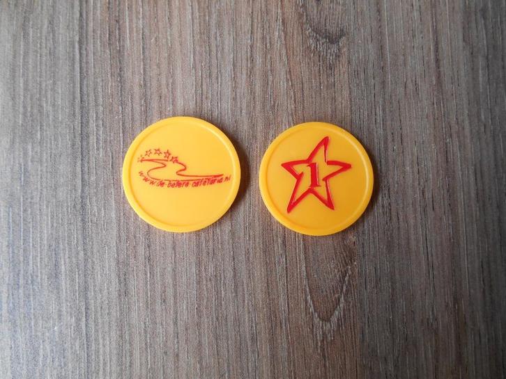 Consumptiemunt de betere cafetaria 0,50 euro per stuk NOG 7x, Postzegels en Munten, Penningen en Medailles, Overige materialen