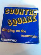 Country square 7 inch singing on the mountain, Ophalen of Verzenden, Zo goed als nieuw, Country en Western