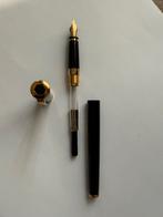 Waterman vulpen 750 Paris 18k penpunt kleur  zwart, Ophalen of Verzenden, Zo goed als nieuw, Vulpen, Waterman