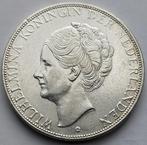 2,5 Gulden 1932 Grof Haar. 1e ( Zfr / Pr ), Postzegels en Munten, Munten | Nederland, Zilver, 2½ gulden, Koningin Wilhelmina, Ophalen of Verzenden